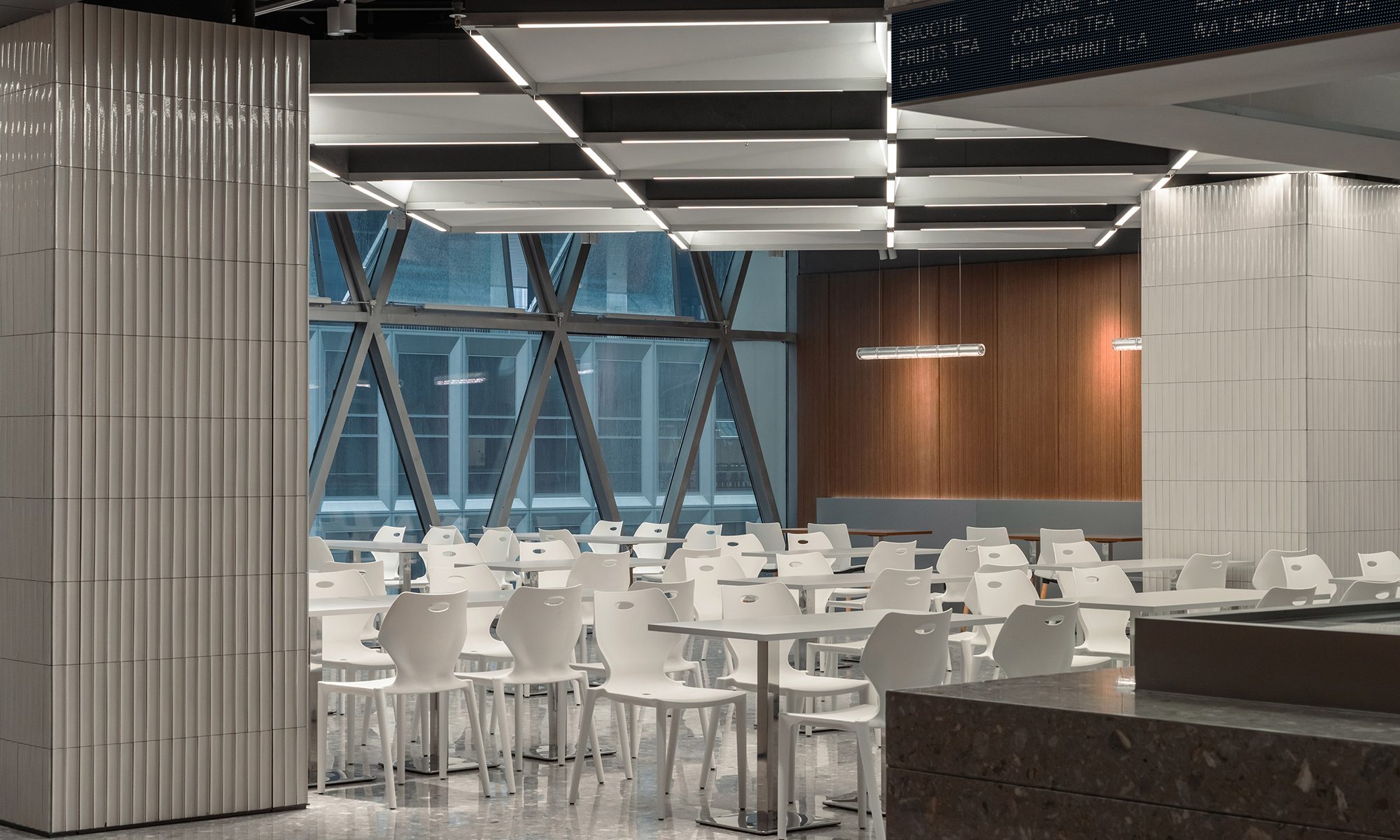 A Certain Investment Firm HQ staff canteen