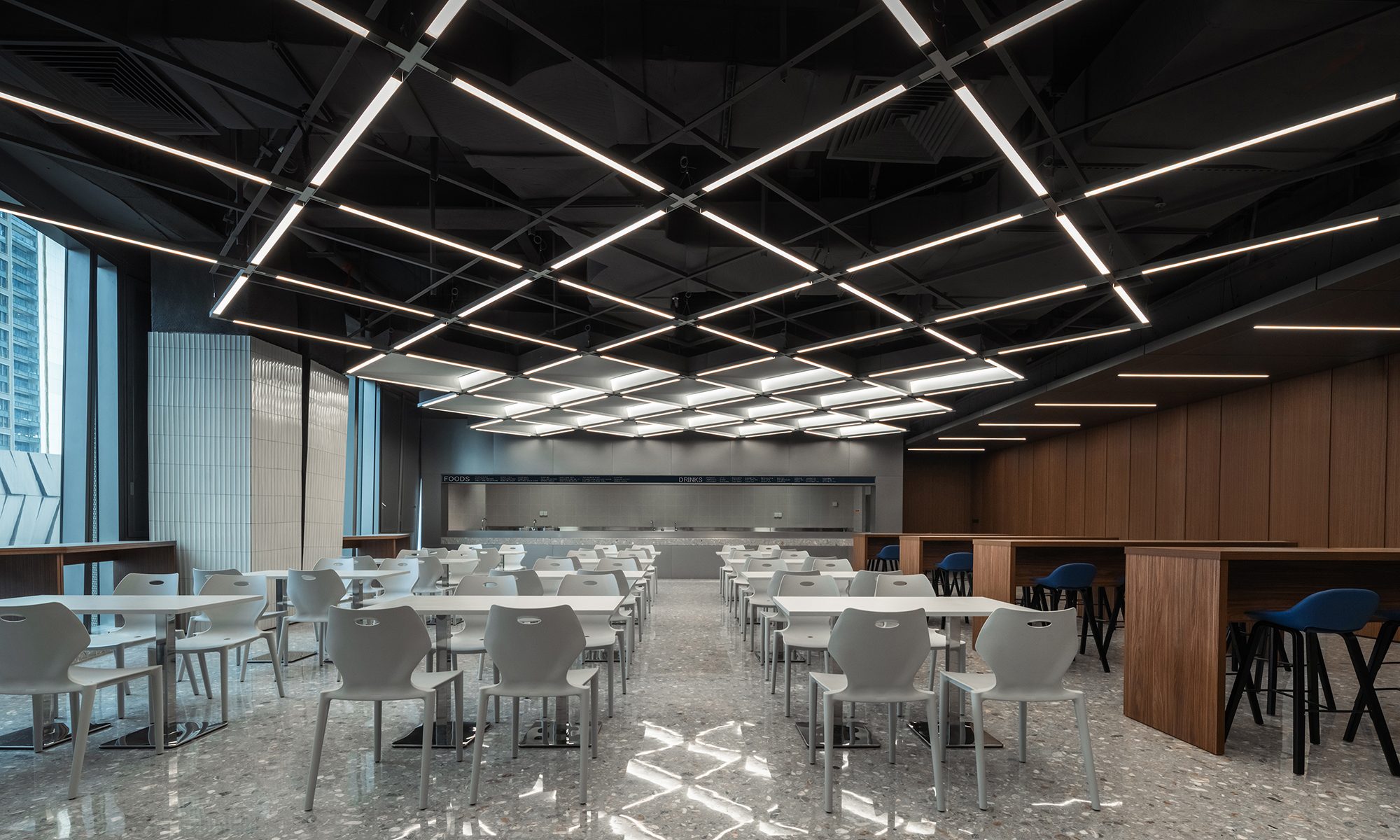 A Certain Investment Firm HQ staff canteen
