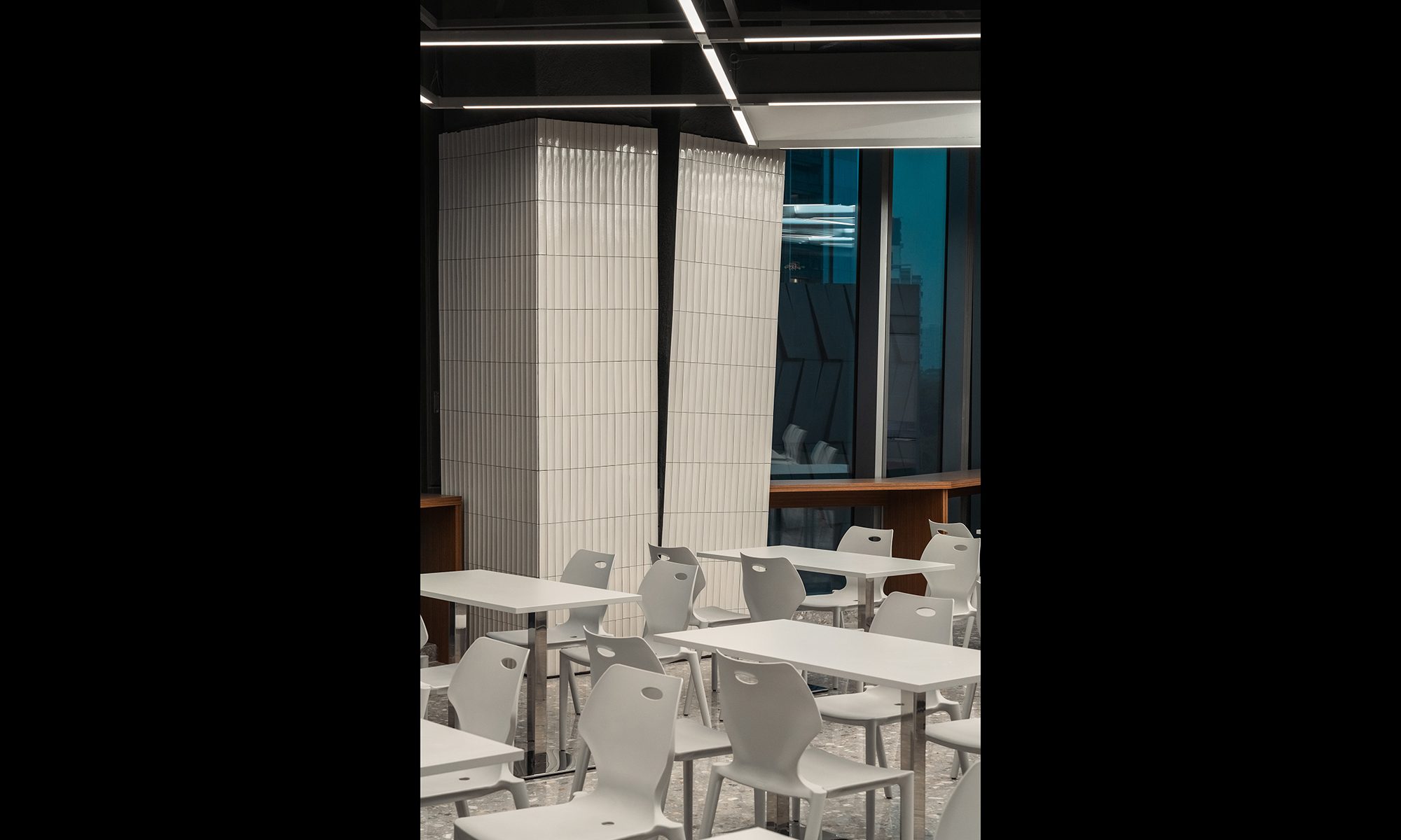 A Certain Investment Firm HQ staff canteen