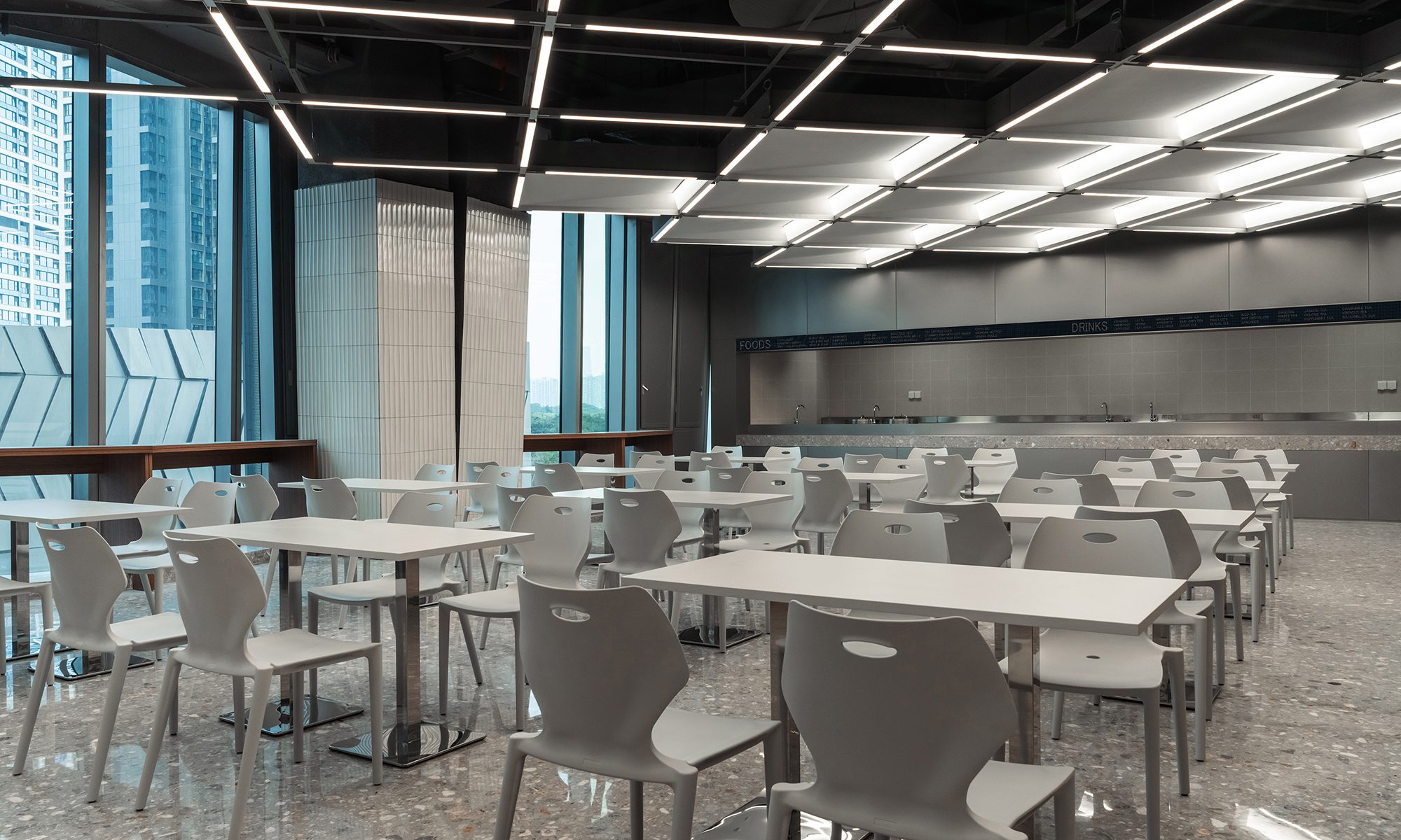 A Certain Investment Firm HQ staff canteen